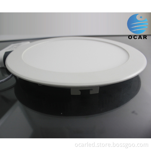 short time delivery fine workmanship aluminum alloy round led panel light 9v